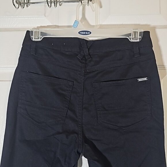 Prana Oday Active Jeans Pants Black Stretch Skinny Size 2/ 26 - Picture 4 of 8